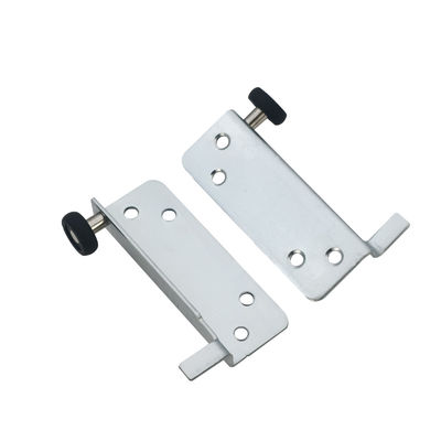 स्लाइडिंग वार्डरोब दरवाजों के लिए आयरन और नायलॉन फोल्डिंग डोर रोलर व्हील फिटिंग 8.5 सेमी * 11 सेमी