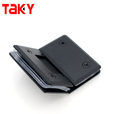 कांच के दरवाजे का हार्डवेयर एडजस्टेबल 135 डिग्री ग्लास से ग्लास बेवेल्ड एज शावर डोर हिंज