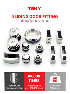 8-12 मोटी सुरक्षित ग्लास के साथ अत्यधिक जंग प्रतिरोधी खलिहान दरवाजा और हार्डवेयर किट