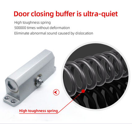अधिकतम दरवाजा वजन 45-65kg एल्यूमीनियम मिश्र धातु ऑटो स्लाइडिंग दरवाजा क्लोजर अनुकूलित खत्म के साथ