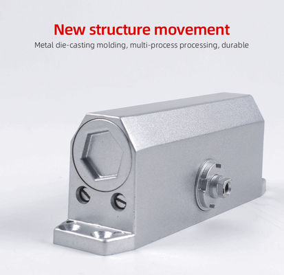 अधिकतम दरवाजा वजन 45-65kg एल्यूमीनियम मिश्र धातु ऑटो स्लाइडिंग दरवाजा क्लोजर अनुकूलित खत्म के साथ