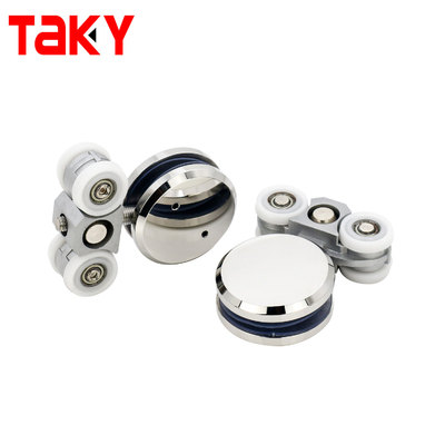 भारी शुल्क कांच स्लाइडिंग दरवाजा रोलर 50kg+ भार क्षमता