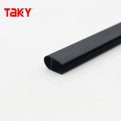 10 मिमी पारदर्शी पीवीसी स्नान दरवाजे सील पट्टी जलरोधक