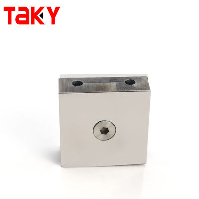 स्क्वायर शॉवर ग्लास दरवाजा क्लैंप बाथरूम दीवार के लिए ग्लास माउंट क्लैंप