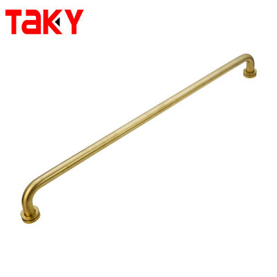 नई शैली का गोल्ड टॉवल बार सिंगल साइडेड स्टेनलेस स्टील शावर ग्लास दरवाज़े का हैंडल