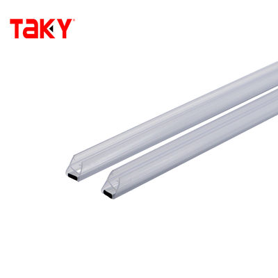 ग्लास दरवाज़ा उपयोग फ़्रेम पीवीसी सील सुरक्षात्मक नीचे वॉटरप्रूफ सीलिंग पट्टी