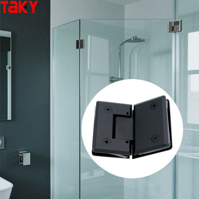 स्टेनलेस स्टील शावर केबिन हिंज ब्लैक शावर रूम हिंज ग्लास टू ग्लास हिंज