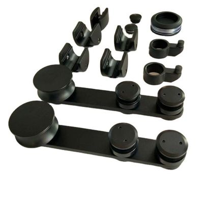 अच्छा दाम आधुनिक डिजाइन गोल ट्रे स्लाइडिंग दोहरी लटकन रेल प्रणाली के लिए खलिहान दरवाजा हार्डवेयर किट ऑनलाइन