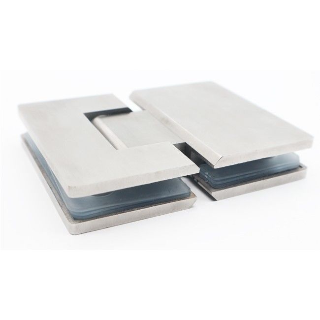 180 डिग्री होटल स्टेनलेस स्टील ग्लास शावर डोर वॉल माउंट हिंज, लंबे जीवन के लिए