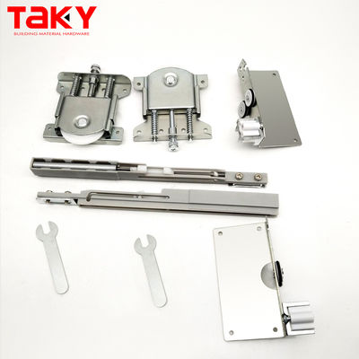 अच्छा दाम 8.5cm*11cm स्लिवर सॉफ्ट क्लोज स्लाइडिंग वार्डरोब डोर रोलर्स आसान स्थापना के लिए ऑनलाइन