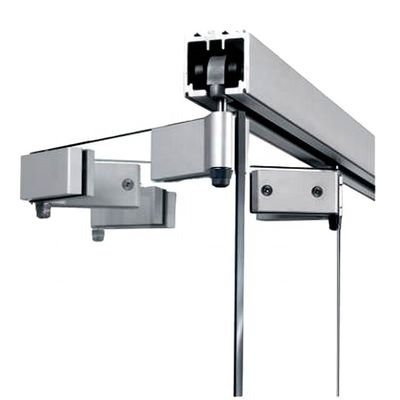 अच्छा दाम स्टेनलेस स्टील स्लाइडिंग ग्लास हार्डवेयर फिटिंग, फ्रेमलेस ग्लास फोल्डिंग डोर के लिए पीतल ऑनलाइन