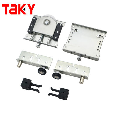 अच्छा दाम होटल में आधुनिक डिज़ाइन अलमारी स्लाइडिंग डोर के लिए सॉफ्ट लूज़ प्लास्टिक रोलर फिटिंग ऑनलाइन