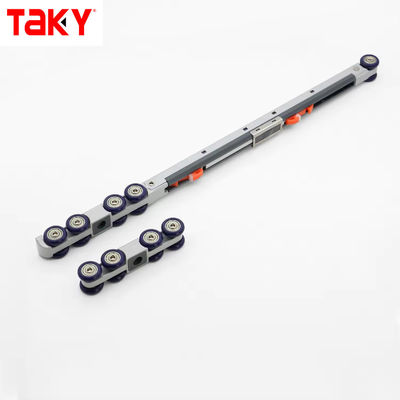 अच्छा दाम फर्नीचर समकालीन परंपरा पहिया के साथ डबल नरम बंद 8 पहिया स्लाइडिंग दरवाजा ऑनलाइन