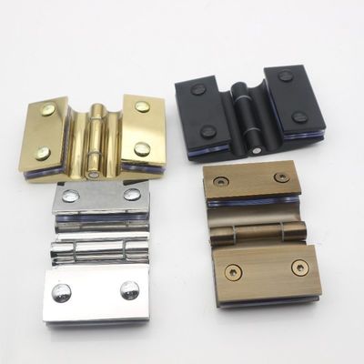 अच्छा दाम High Quality Glass Clamp Hinge Heavy Duty Glass to Glass Shower Door Hinge ऑनलाइन