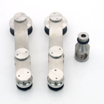 अच्छा दाम क्लोम प्लेट स्लाइडिंग डोर सिस्टम हार्डवेयर के लिए लकड़ी के फ्रेमलेस ग्लास शॉवर संलग्नक ऑनलाइन