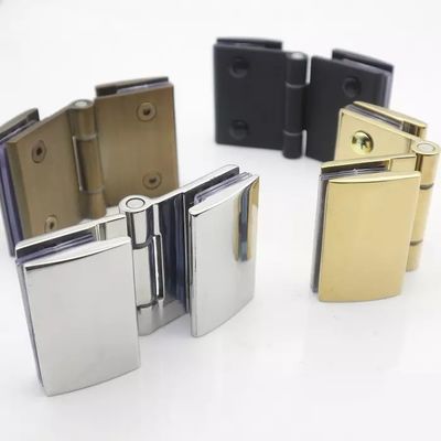 अच्छा दाम पोलिश दाग काले ग्लास दरवाजे के लिए स्टेनलेस स्टील में फ्रेमलेस स्क्वायर शॉवर हिंज ऑनलाइन