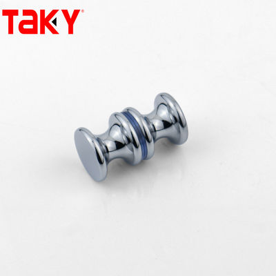 अच्छा दाम कस्टमाइज्ड डोर ग्लास शावर फ्लश राउंड डोर नॉब डबल साइडेड बाथरूम शावर डोर हैंडल ऑनलाइन