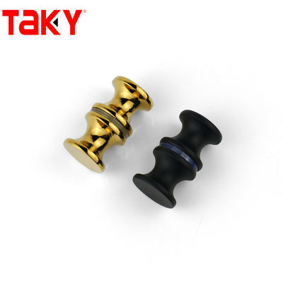 अच्छा दाम 19/20/22 मिमी व्यास में स्नान कक्ष के लिए गोल बाथरूम दरवाजे के घुंडी कांच स्लाइडिंग दरवाजा ऑनलाइन