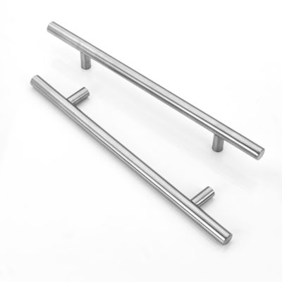 अच्छा दाम पीएसएस मैट ब्लैक टी बार फर्नीचर हैंडल कैबिनेट छोटे हैंडल ऑनलाइन