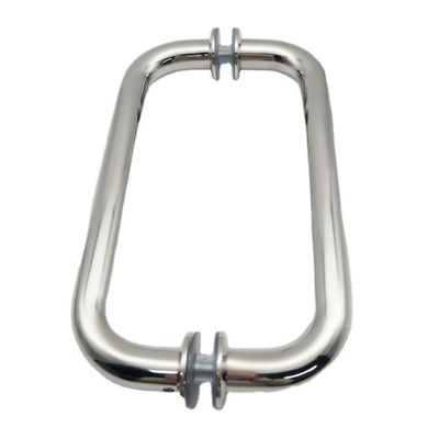 अच्छा दाम 8-12 मिमी दरवाजे की मोटाई स्नान दरवाजे गुलाबी सोने की खींचा हैंडल 1.0 मिमी पाइप मोटाई के साथ ऑनलाइन