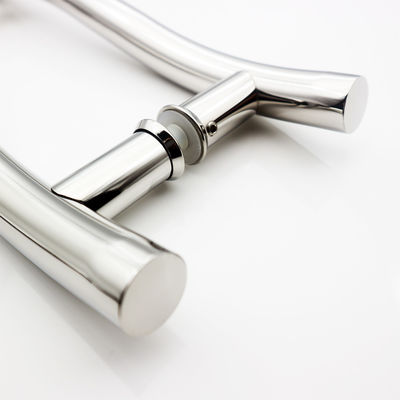 अच्छा दाम 200*200*19*1.0mm लंबा काला फ़िनिश होटल ग्लास स्लाइडिंग डोर सिंगल साइडेड शावर हैंडल ऑनलाइन