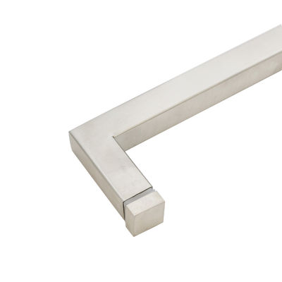 अच्छा दाम 203*203 मिमी होटल कांच का स्लाइडिंग डोर एक तरफा शॉवर डोर के लिए लंबे काले खींच हैंडल ऑनलाइन