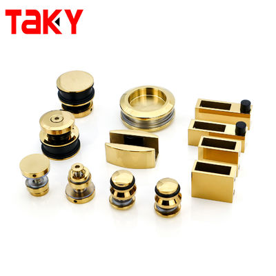 स्टेनलेस स्टील फ्रेमलेस ग्लास स्लाइडिंग डोर हार्डवेयर ग्लास स्लाइडिंग शावर डोर हार्डवेयर किट