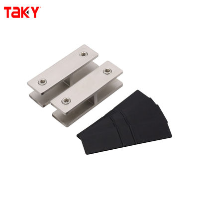 अच्छा दाम स्टेनलेस स्टील 180 डिग्री फ्रेमलेस ग्लास रेलिंग क्लैंप ऑनलाइन