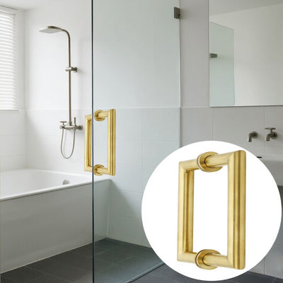 अच्छा दाम धातु गोल ट्यूब वर्ग मुख्य ग्लास दरवाजा गोल्ड खींचें हैंडल ऑनलाइन