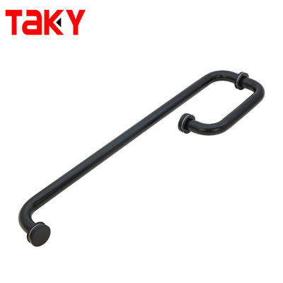 अच्छा दाम स्टेनलेस स्टील स्लाइडिंग ग्लास पुल हैंडल एल टाइप शावर डोर पुल टॉवल बार ग्लास डोर हैंडल ऑनलाइन