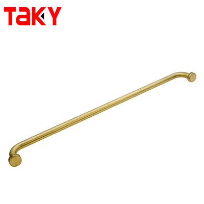 नई शैली का गोल्ड टॉवल बार सिंगल साइडेड स्टेनलेस स्टील शावर ग्लास दरवाज़े का हैंडल