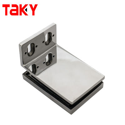 आधुनिक नरम बंद ठोस पीतल कांच स्नान हिंज 8-12 मिमी फ्रेमलेस स्नान दरवाजे के लिए