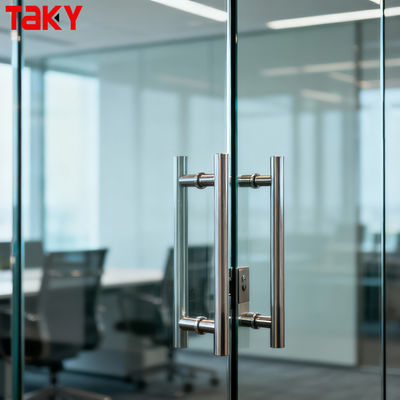 स्टेनलेस स्टील शावर पॉलिश दरवाज़े के हैंडल आंतरिक पुल पुश ग्लास दरवाज़े के हैंडल