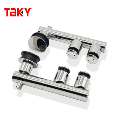 अच्छा दाम फ्रेमलेस ग्लास मोबाइल हैंगिंग स्लाइडिंग रोलर व्हील्स ग्लास स्लाइडिंग हार्डवेयर फिटिंग ऑनलाइन