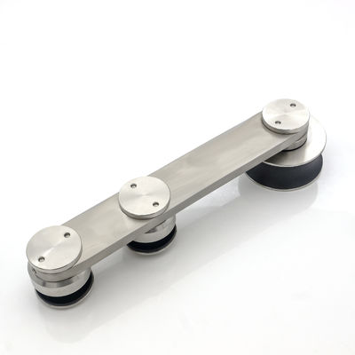 अच्छा दाम स्टेनलेस स्टील फ़्रेमलेस शावर स्लाइडिंग डोर सिस्टम होटल ग्लास बार्न डोर हार्डवेयर फिटिंग स्लाइडिंग डोर किट ऑनलाइन