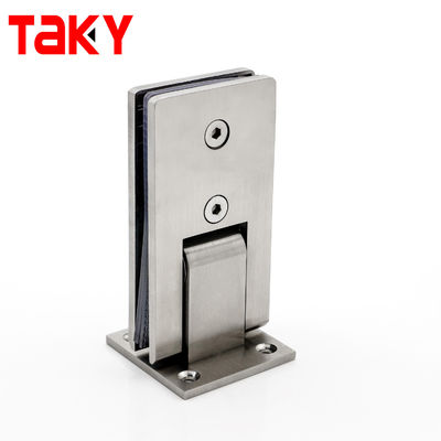 अच्छा दाम 90 Degree Wall to Glass Glass Hinge Stainless Steel Glass Door Hinge Material Glass Shower Hinge ऑनलाइन
