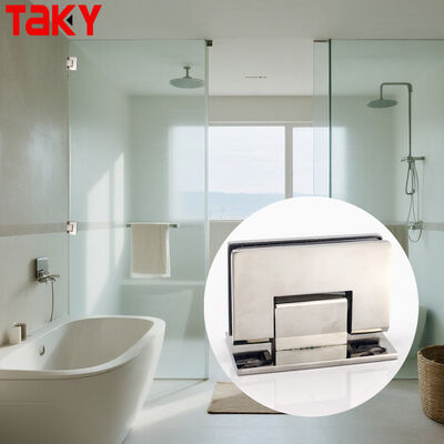 अच्छा दाम 90 डिग्री दीवार माउंट स्टेनलेस स्टील कांच स्नान हिंज 8-12 मिमी कांच दरवाजा हिंज के लिए ऑनलाइन