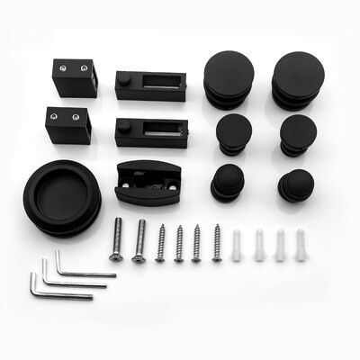 बाथरूम शावर केबिन के लिए फैक्टरी स्टेनलेस स्टील ग्लास डोर फिटिंग स्लाइडिंग डोर फ़िफ्टिंग